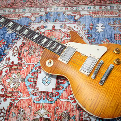 GIBSON USA Custom Shop Ace Frehley '59 Les Paul Standard #124 "Dirty Lemon Frehley Burst" (2015) image 4