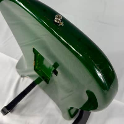 ESP Vintage Plus Strat Style Electric Guitar Body MIJ Japan 1990’s - Trans Green image 18