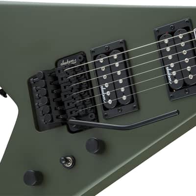 Jackson JS Series King V JS32 Electric Guitar - Matte Army Drab w/ Instrument Cable image 7