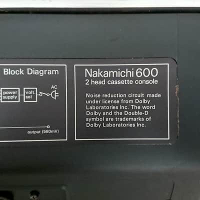 Immagine Nakamichi 600 1975 - Silver - 19