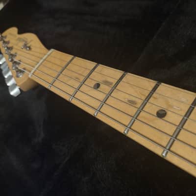 1997 Fender Telecaster American Standard w/Waylon Jennings-style Custom Leather Cover/Wrap & Hard Case image 10