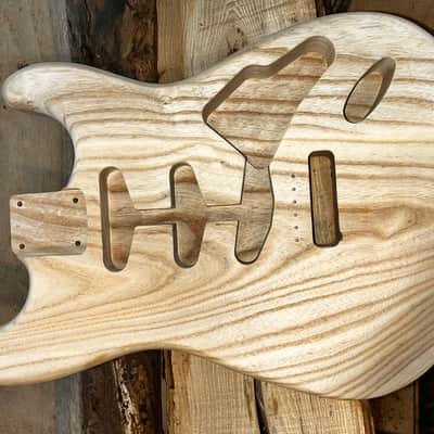Super Strat Body-Northern Swap Ash 5.150 pounds image 16