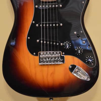 Wooster Custom Guitars S-style Double Cut 2017 Sunburst image 1