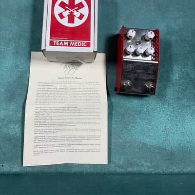 ThorpyFX Team Medic V2 Buffer / EQ / Boost 2018 - Silver/Red image 5