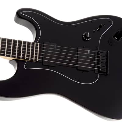 Fender : Jim Root Stratocaster EB B/W/B BLK image 4