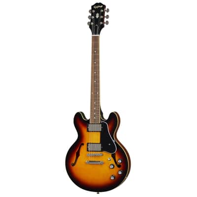 Epiphone ES-339 Semi-Hollow Body Guitar - Vintage Sunburst image 2