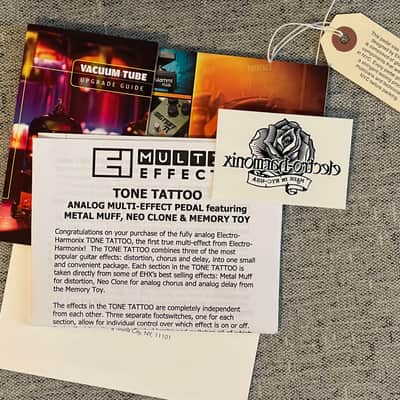 Electro-Harmonix Tone Tattoo Multi-Effect Pedal 2012 - Present Black / Gray image 2