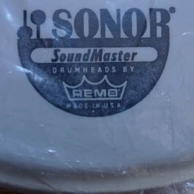 Sonor Sonor / Remo Sound Master 10" 70s-80s  - Vintage coated white image 1