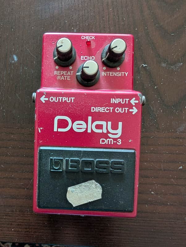 BOSS DM-3 ディレイエフェクター DM-3 Delay（アナログディレイ） │ BOSSマニア共和国