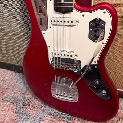 Fender Jaguar 1963 - Candy Apple Red with Matching Headstock [DEMO VIDEO] image 7