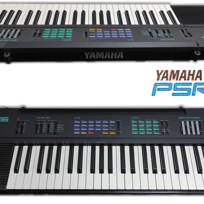 YAMAHA PSR-16, 1988, FM sounds, FM edit, 1 USER rhythm