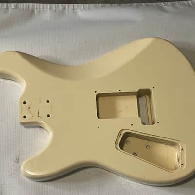 1980's Matsumoku Era Made in Japan Kramer Focus 2000 Aged White Guitar Body Floyd Ready image 13