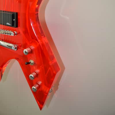 BC Rich Warlock Acrylic 1999 Red image 4