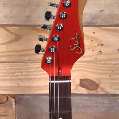 Suhr Classic JM Antique Limited Edition Electric Guitar Candy Apple Red w/ Gigbag image 6