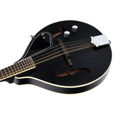 Ortega RMAE40SBK A-Style Series Spruce Top Maple Neck 8-String Mandolin w/Gig Bag image 9