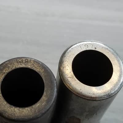 Unknown Pair (2) Tube Shields 12AX7 9-pin Snap-on Grommes Bogen The Fisher Newcomb S50-01 Vintage Vacuum 1950s-1960s image 5