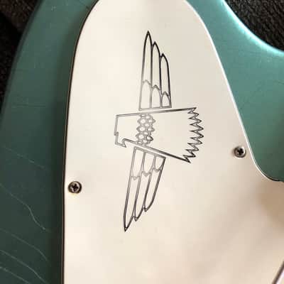 Gibson Thunderbird II 1965 - Nitro Pelham Blue (refin) image 17