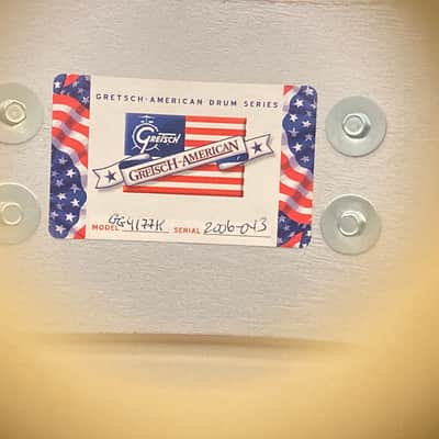 Steve Ferrone's Tom Petty and the Heartbreakers, Gretsch USA Custom- 4x14" "American Drum Series", Snare Drum, Cadillac Green - 2006. SIGNED! image 7