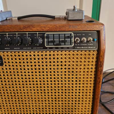 Mesa Boogie Mark III Red Stripe (IIC+) Wooden Combo image 2