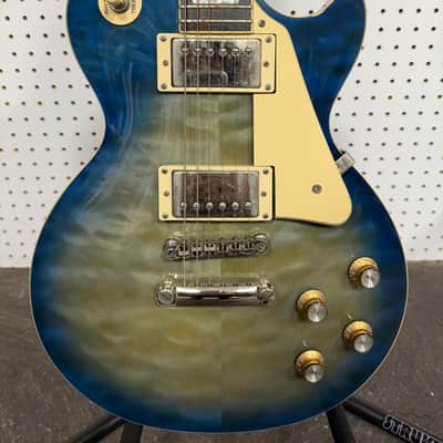 Epiphone Les Paul Standard Plus Top PRO 2012 - 2019 - Translucent Blue image 1