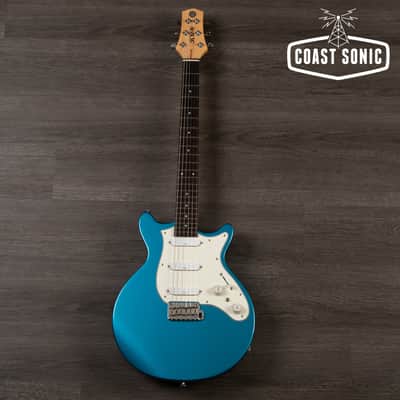 Kz Guitar Works KGW Bolt-On 22 "Lake Placid Blue" image 2