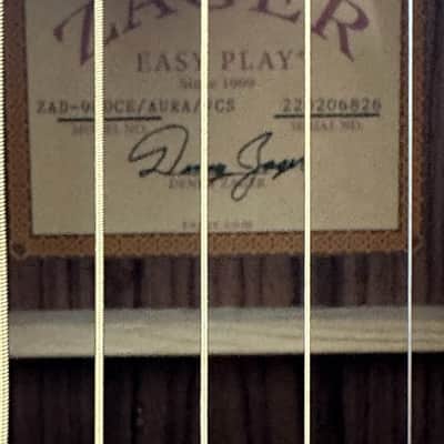 Zager ZAD900CE 50th Anniversary Acoustic Guitar w/Fishman Auro Pro Pickup - Mint 2023 - Scratch Resistant Sunburst image 10