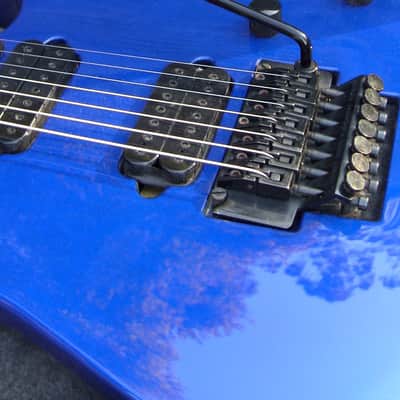 Squier Stagemaster 7 String 2000 Cobalt Blue image 25