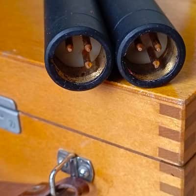 1990 rare PAIR of VNIIRPA MKE-113 Condenser Electret Microphones Lomo capsule NEUMANN KM64 CLONE image 11