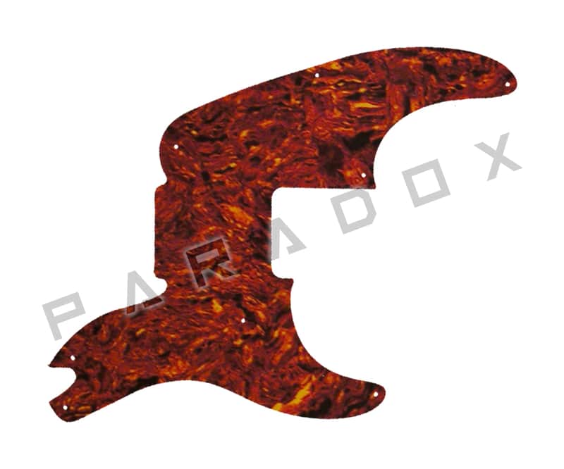 Custom Pickguard For 2022 - 2024 Made in America Fender American Vintage II 1954 Precision Bass - Tortoise Shell/Parchment/Black/Parchment  .090" image 1
