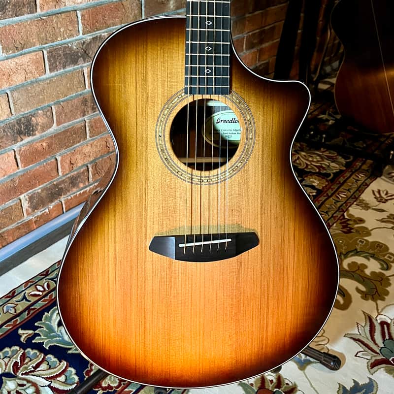 2020s Breedlove Premier Concerto CE Edgeburst