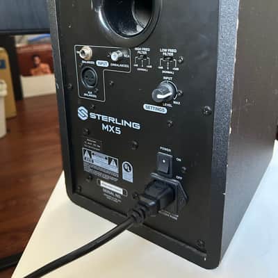Sterling Audio MX8 Active Studio Monitor (PAIR OF TWO) 2022 - Present - Black image 5