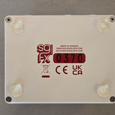 SolidGoldFX Lysis MKII Polyphonic Octave Fuzz Modulator Pedal image 4