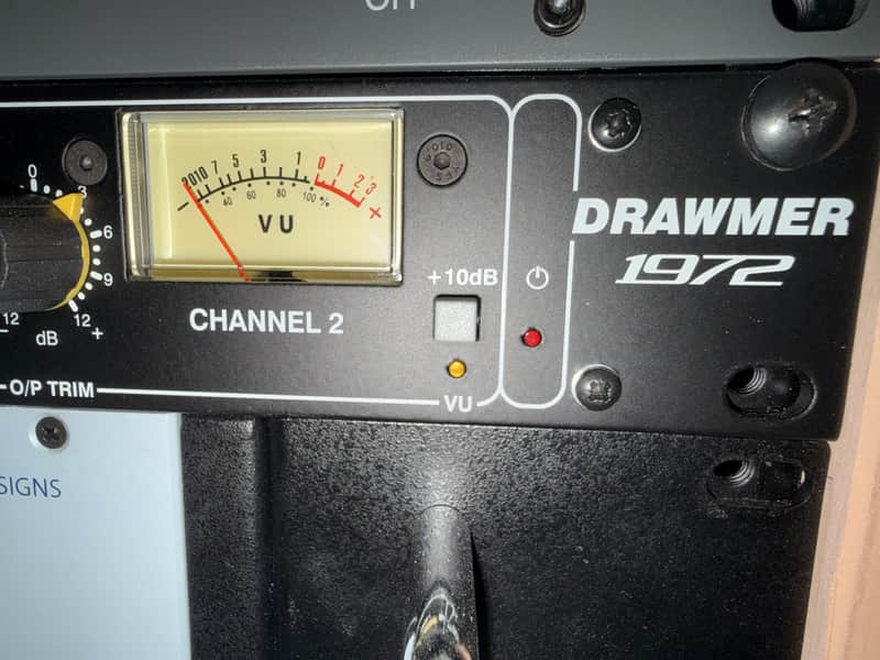 Drawmer 1972 2-Channel Microphone Preamp 2022 - Present - Black image 1