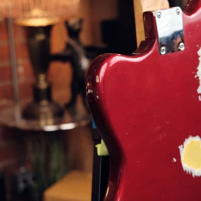 1964 Fender Jaguar - Candy Apple Red with Matching Headstock! image 16
