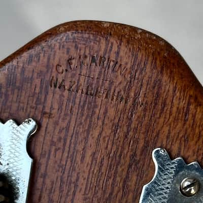 1934 Martin Bowl Back Mandolin w/Case image 3