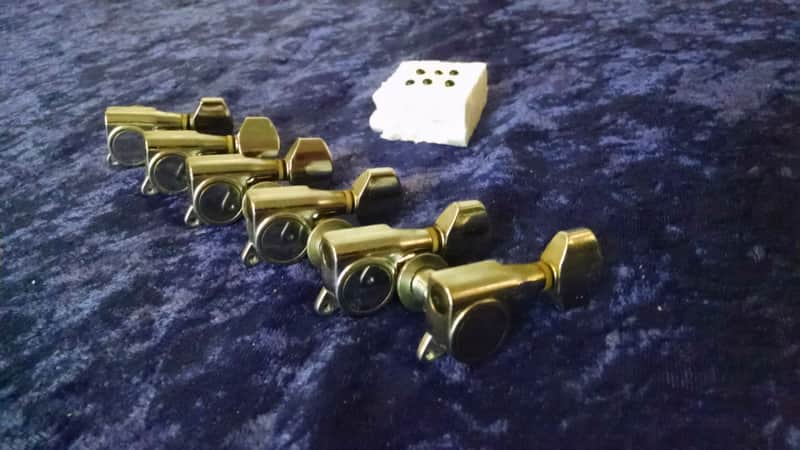 1980s Ibanez Gotoh Chrome Tuners W/screws MIJ image 1