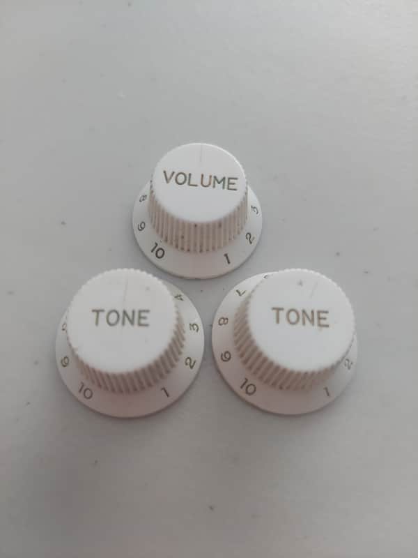 1980's Fender MIJ Guitar Knobs (K-172) image 1
