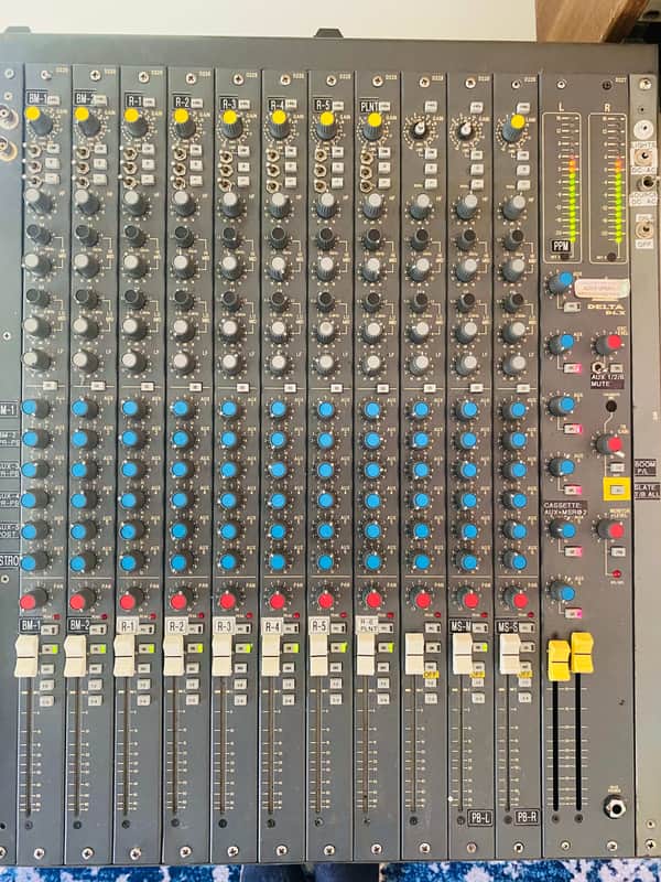 SOUNDCRAFT DELTA -  JIM WILLIAMS MODIFIED 11 x 2 MIXER (GOING OFFLINE SOON!) image 1