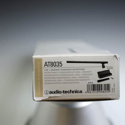 Audio-Technica AT8035 Shotgun Microphone 2010s - Black image 2