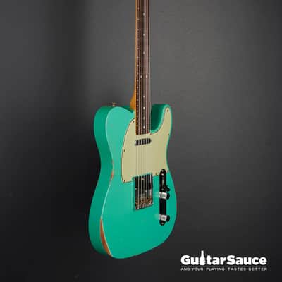Fender Custom Shop 64 Telecaster Relic Aged 2024 - Sea foam Green (Cod.1840NG) image 7