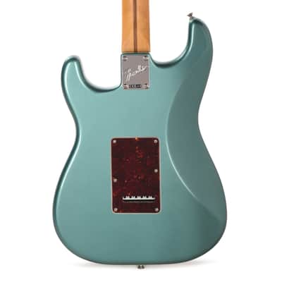 Fender American Professional Classic Stratocaster Faded Sherwood Green Metallic image 3