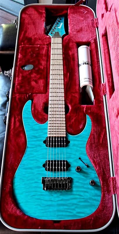 Ibanez RG752MQFX Prestige 7-string Axe Palace Exclusive Ltd Run (1