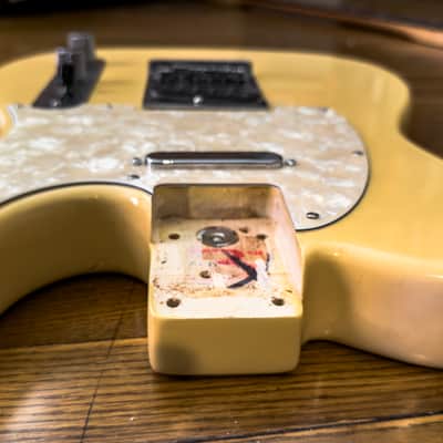 Loaded 1984 Fender Telecaster body (Jason Isbell Pickups) image 8