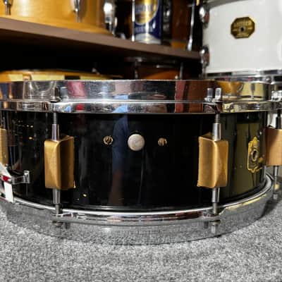Leedy Broadway Snare Drum In Black Lacquer image 2