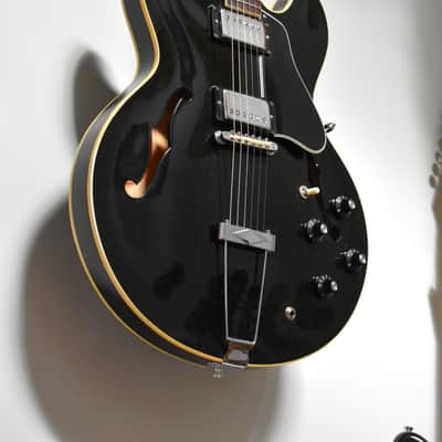 RARE! 1968 Gibson ES-335TD Custom Colour Factory Black w/OHSC & Paperwork image 10