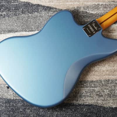 *NEW* Fender Made in Japan Hybrid II 2026 Collection Jazzmaster Satin Metallic, Matte Aero Blue MIJ image 4
