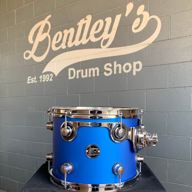 DW Performance Series 9x12" Rack Tom in Satin Blue Lacquer (Rm4) image 1