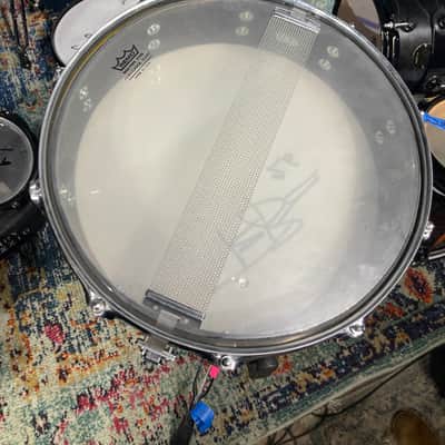Terry Bozzio's Remo - 3.5x14" Acousticon Piccolo Snare Drum. 1980's - Autographed! image 20