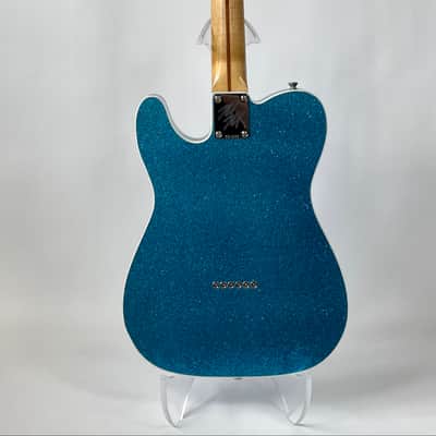 Mario Guitars 2021 Baritone T-Style Blue Metallic finish NEW (Authorized Dealer) image 4