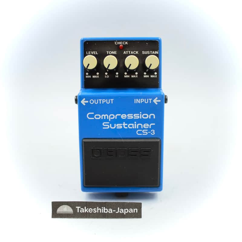 Boss CS-3 Compression Sustainer ACA 1995 Made in Taiwan Compressor Guitar Effect Pedal LH30592 image 1